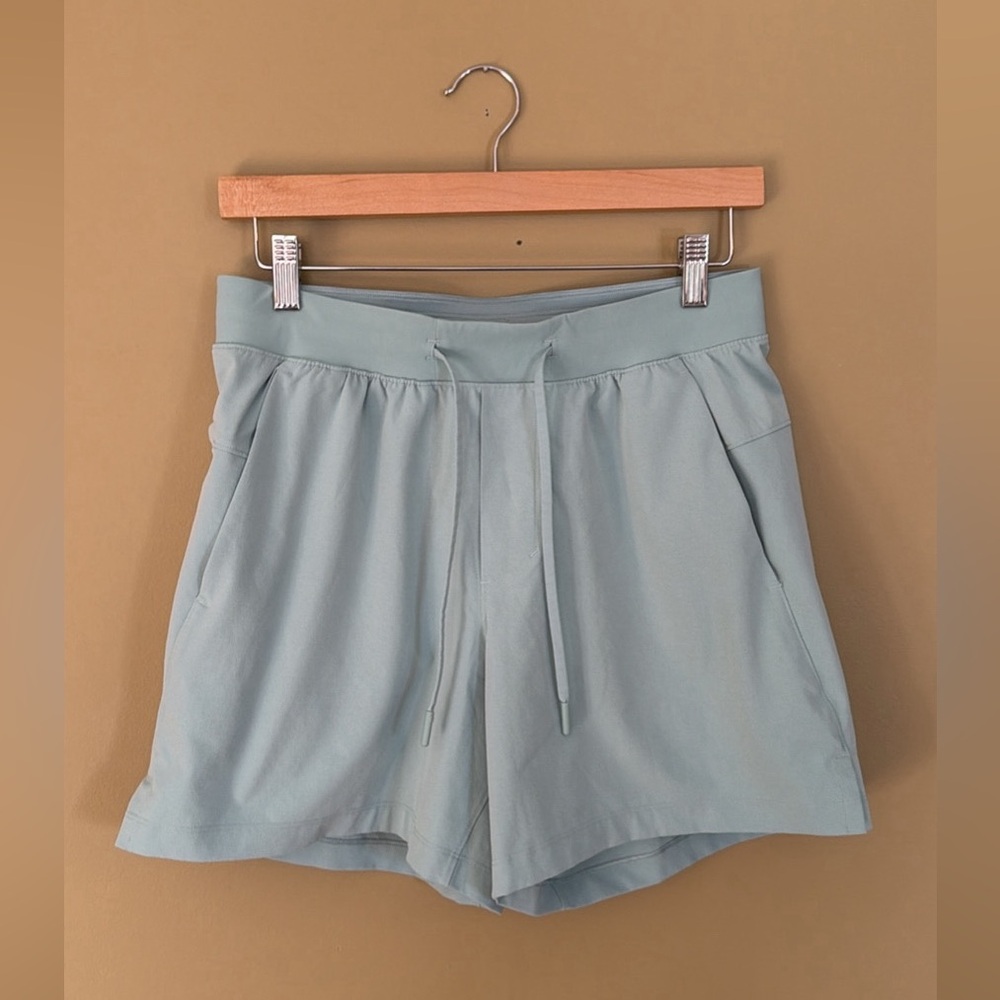 lululemon athletica Light Green Athletic Shorts